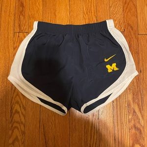 Nike Michigan Issued Shorts